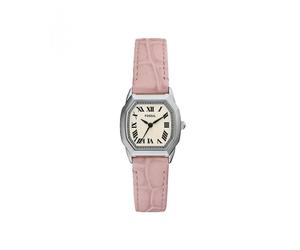 Fossil Watches Fossil Ladies Harlow Pink Leather Strap Watch