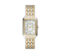 Fossil Watches Fossil Ladies Raquel Mother of Pearl Dial Two Tone Stainless Steel Watch
