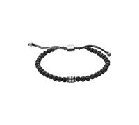 Fossil Wellness Men's Semi-Precious or Stainless Steel with slider closure bracelet