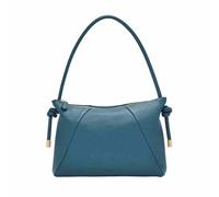 FOSSIL Women's Willa Shoulder Bag, Teal Blue, 30.48L x8.89Wcm x22.86 H cm
