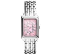 Fossil Watches Fossil Ladies Raquel Pink Mother of Pearl Dial Stainless Steel Watch