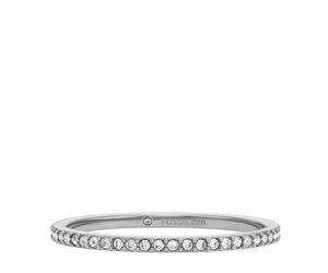 Fossil Women's All Stacked Up Stainless Steel Band Ring, JF046870407
