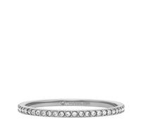 Fossil Women's All Stacked Up Stainless Steel Band Ring, JF046870408