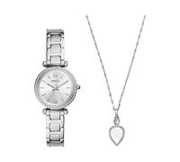 Fossil Women's Analogue Quartz Watch with Stainless Steel Strap ES5250SET