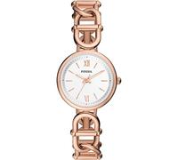 Fossil Carlie WoMens Rose Gold Watch ES5273 Stainless Steel (archived) - One Size