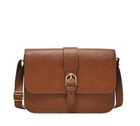 Fossil Women's bag Zoey, brown large crossbody bag made of leather, L: 25.4 cm, W: 7.6 cm, H: 17.8 cm, ZB1935200