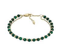Fossil women's bracelet All Stacked Up Beads malachite green, JF04541710