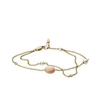 FOSSIL Womens Bracelet SUTTON JF03954710 Stainless Steel Golden