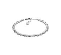 FOSSIL Women's brass with lobster clasp closure double chain bracelet