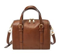 Fossil Women's Carlie Leather Satchel Purse Handbag for Women