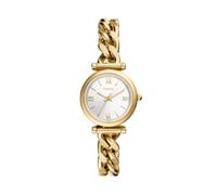 Fossil Women's Carlie Mini Quartz Stainless Steel Three-Hand Watch Color: Gold (Model: ES5329)