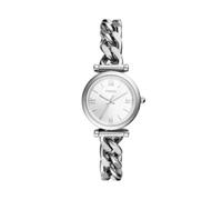Fossil Women's Carlie Mini Quartz Stainless Steel Three-Hand Watch Color: Silver (Model: ES5331)