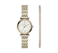 Fossil Women's Analog Quartz Watch with Stainless Steel Strap ES5450SET