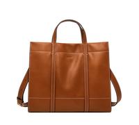 Fossil Women's Carmen Leather Shopper Tote Purse Handbag for Women