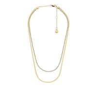 Fossil Ellis Women's Gold-Tone Stainless Steel Necklace, JF04939710