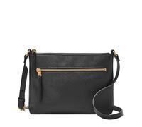 FOSSIL Women's Fiona Large or Small Crossbody Purse Handbag, Black Small, Small