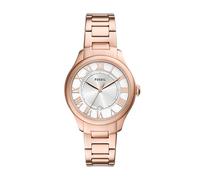 Fossil Women's Gilmore Three-Hand Date Stainless Steel Watch, Rose Gold