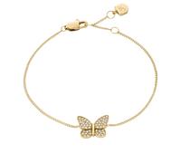 FOSSIL Women's Stainless steel with lobster clasp closure slim chain bracelet