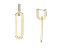 Fossil Women's Gold tone stainless Steel with hoop closure Earrings