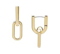 Fossil Women's Heritage Gold Stainless Steel Earring, JF04780710
