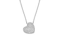FOSSIL Women's gold tone Stainless Steel with lobster clasp closure heart shaped pendant necklace