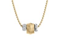 Fossil Harlow Women's Two-Tone Stainless Steel Necklace, JF04993998