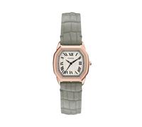 Fossil Women's Harlow Three-Hand Gray Croco Leather Watch