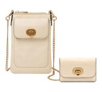 Fossil Women's Harper Shoulder Bag, White, Medium