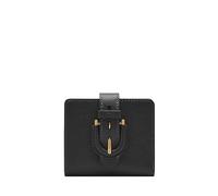 FOSSIL Women's Harwell Small Tab Bifold, Small Black, Small