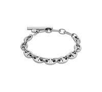 Fossil Women's Heritage Silver Stainless Steel Bracelet, JA7244040