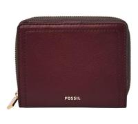 Fossil Women's Logan Bi-Fold Wallet, Red, Small