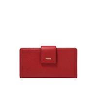 Fossil Women's Logan Red Leather Clutch, SL7830611