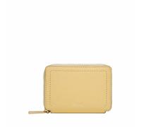 Fossil Women's Logan Yellow Leather Card Case, SL10045746