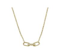 Fossil Women's Necklace, Heritage Stainless Steel Chain Necklace