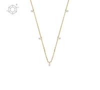 FOSSIL Womens Necklace SHINE BRIGHT JA7131710 Brass Golden