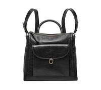 Fossil Parker City backpack leather 24 cm black