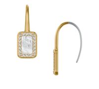 Fossil Raquel Women's Gold-Tone Stainless Steel Earrings, JF04999710