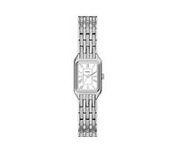 Fossil Womens Raquel Three-Hand Stainless Steel Watch, ES5469, Silver, Women Ilver