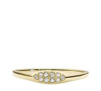 Fossil Women's Ring, All Stacked Up Gold-Tone Stainless Steel Stack Ring