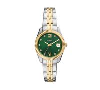 Fossil Women's Scarlette Three-Hand Date Two-Tone Stainless Steel Watch