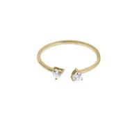 FOSSIL Women's Stainless Steel open Rings