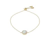 FOSSIL Women's Stainless Steel or brass with slider closure bracelet