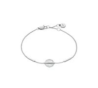 FOSSIL Women's Stainless steel with lobster clasp closure slim chain bracelet