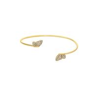 FOSSIL Women's Stainless Steel with open Cuff bangle bracelet
