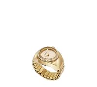 Fossil Women's Watch Ring Quartz Stainless Steel Watch Color: Gold Glitz (Model: ES5319)