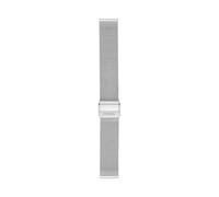 FOSSIL Women's Watch Strap, Silver Colours, 18 mm, Casual
