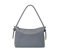 Fossil Women's Willa Leather Shoulder Bag, Nostalgia Blue