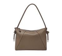 Fossil Women's Willa Leather Shoulder Bag, Smoke Gray