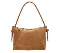 Fossil Women's Willa Shoulder Bag, Buff Suede