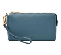 Fossil Women's Gift Accessory-Travel Wallet, Blue, Small